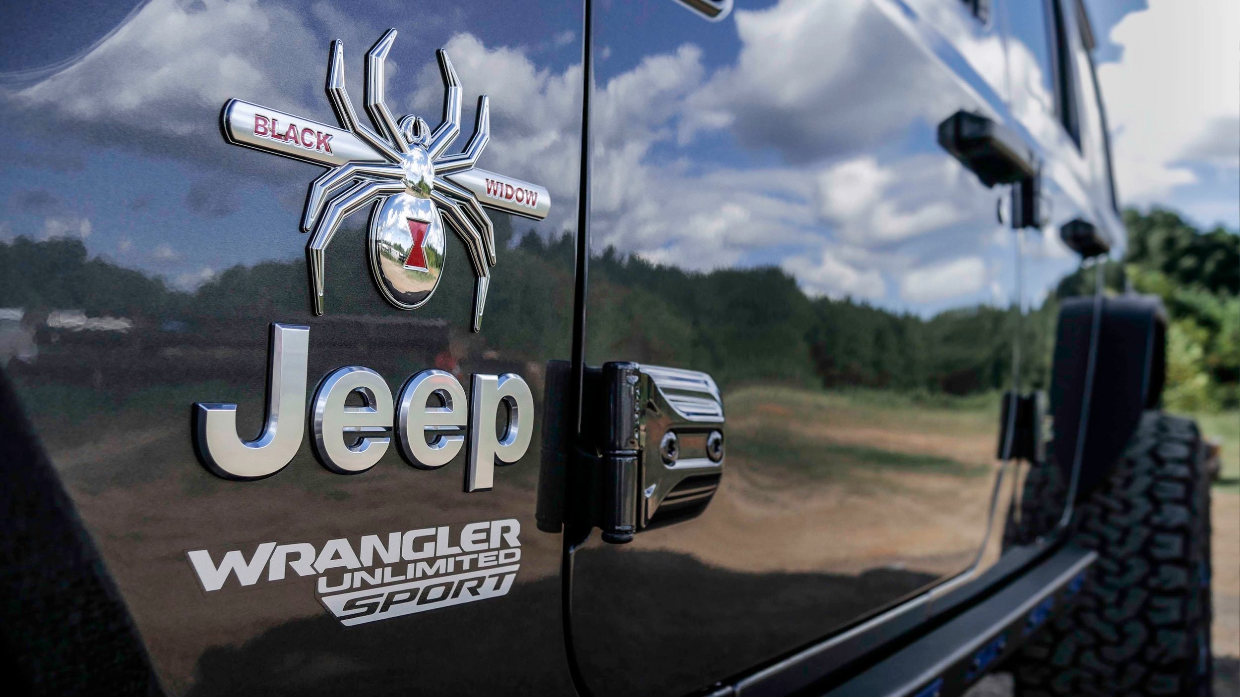 Jeep Black Widow Badge
